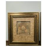 Pair of Paragon Picture Gallery Framed Wall Art with Ornate Bronze Accents, 25x27 Inches Pair of Paragon Picture Gallery Framed Wall Art with Ornate Bronze Accents, 25x27 Inches