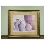 Framed Print Still Life of Pitchers by Carol Robyson Framed Print Still Life of Pitchers by Carol Robyson
