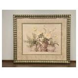 Barbara Mock Framed Floral Wall Art 37x43 Inches Barbara Mock Framed Floral Wall Art 37x43 Inches