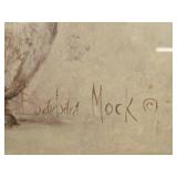Barbara Mock Framed Floral Wall Art 37x43 Inches Barbara Mock Framed Floral Wall Art 37x43 Inches
