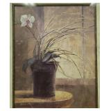 Yumiko Ichikawa Framed Orchid Art Print 30x26 Sonoma Style Yumiko Ichikawa Framed Orchid Art Print 30x26 Sonoma Style