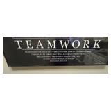 Teamwork Motivational Framed Poster 24x30.5 Inch Teamwork Motivational Framed Poster 24x30.5 Inch