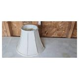Set of 4 Off-White Fabric Lamp Shades in Assorted Sizes Set of 4 Off-White Fabric Lamp Shades in Assorted Sizes
