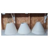 Set of Assorted Fabric Lamp Shades Set of Assorted Fabric Lamp Shades