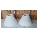 Set of Assorted Fabric Lamp Shades Set of Assorted Fabric Lamp Shades