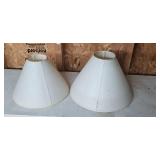 Set of Assorted Fabric Lamp Shades Set of Assorted Fabric Lamp Shades
