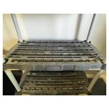 Rubbermaid 5-Shelf Heavy Duty Plastic Storage Rack 72x36x18 Inch Rubbermaid 5-Shelf Heavy Duty Plastic Storage Rack 72x36x18 Inch