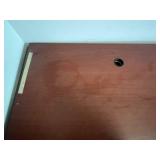 Used Office Desk with Drawers, 72x24x24 Inches, No Key Used Office Desk with Drawers, 72x24x24 Inches, No Key