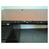 Used Office Desk with Drawers, 72x24x24 Inches, No Key Used Office Desk with Drawers, 72x24x24 Inches, No Key