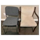 Two Assorted Office Chairs Two Assorted Office Chairs