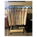 Mobile Blueprint Plan File Organizer Stand with Hangers Mobile Blueprint Plan File Organizer Stand with Hangers