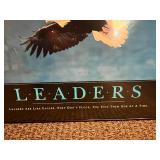Framed Leaders Eagle Motivational Poster with Quality Assurance Seal Framed Leaders Eagle Motivational Poster with Quality Assurance Seal