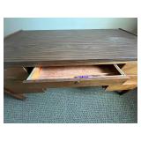 Wood Office Desk with Drawers 60in x 29in x 31in - no key Wood Office Desk with Drawers 60in x 29in x 31in - no key