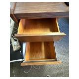 Large Wood Reception Desk with Organizer Hutch and Drawers 72" Wide Large Wood Reception Desk with Organizer Hutch and Drawers 72" Wide