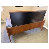 Large Wood Reception Desk with Organizer Hutch and Drawers 72" Wide Large Wood Reception Desk with Organizer Hutch and Drawers 72" Wide