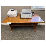 Wood Office Desk with Shelf 27x48x27 Inches - desk only Wood Office Desk with Shelf 27x48x27 Inches - desk only