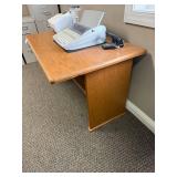 Wood Office Desk with Shelf 27x48x27 Inches - desk only Wood Office Desk with Shelf 27x48x27 Inches - desk only