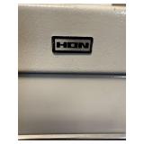 HON 2-Drawer Metal Filing Cabinet 29x18x27 Inches HON 2-Drawer Metal Filing Cabinet 29x18x27 Inches