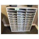 Steel Office Mail Sorter Organizer 35x29x12 Inch with Multiple Slots - organizer only Steel Office Mail Sorter Organizer 35x29x12 Inch with Multiple Slots - organizer only