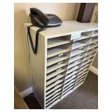 Steel Office Mail Sorter Organizer 35x29x12 Inch with Multiple Slots - organizer only Steel Office Mail Sorter Organizer 35x29x12 Inch with Multiple Slots - organizer only
