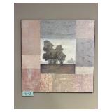 Set of 2 Framed Landscape Prints with Trees 26x27 Inches Set of 2 Framed Landscape Prints with Trees 26x27 Inches
