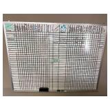 36x48 Magnetic Dry Erase Whiteboard with Grid and Accessories 36x48 Magnetic Dry Erase Whiteboard with Grid and Accessories