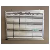 18x24 Inch Dry Erase Whiteboard with Aluminum Frame 18x24 Inch Dry Erase Whiteboard with Aluminum Frame