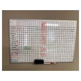 23x35 Inch Magnetic Dry Erase Whiteboard with Marker and Eraser Tray 23x35 Inch Magnetic Dry Erase Whiteboard with Marker and Eraser Tray