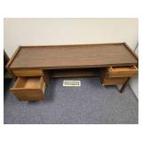 Large Wooden Office Desk with 4 Drawers, 28 x 63 x 19 Inches Large Wooden Office Desk with 4 Drawers, 28 x 63 x 19 Inches