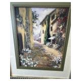Framed Wall Art Print Sunlit Villa by Anna Stevens 25x20 Inches Framed Wall Art Print Sunlit Villa by Anna Stevens 25x20 Inches