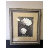 Framed Floral Artwork by Andrea Trivelli 26x30 Inch Framed Floral Artwork by Andrea Trivelli 26x30 Inch