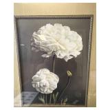 Framed Floral Artwork by Andrea Trivelli 26x30 Inch Framed Floral Artwork by Andrea Trivelli 26x30 Inch