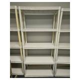 Plastic Storage Shelf Unit 70x34x15 Inches Plastic Storage Shelf Unit 70x34x15 Inches
