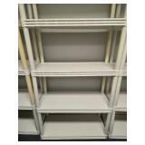 Plastic Storage Shelf Unit 70x34x15 Inches Plastic Storage Shelf Unit 70x34x15 Inches