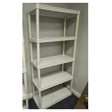 Plastic 5-Shelf Storage Rack 70x34x15 Inches Plastic 5-Shelf Storage Rack 70x34x15 Inches