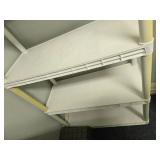 Plastic 5 Shelf Storage Rack Plastic 5 Shelf Storage Rack