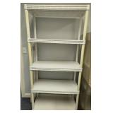 Plastic 5 Shelf Storage Rack Plastic 5 Shelf Storage Rack