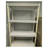 Plastic 5 Shelf Storage Rack Plastic 5 Shelf Storage Rack