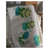 Collection of Assorted Cream Hand Towels and Washcloths Collection of Assorted Cream Hand Towels and Washcloths