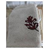 Collection of Assorted Cream Hand Towels and Washcloths Collection of Assorted Cream Hand Towels and Washcloths