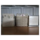 Set of Decorative Tissue Box Covers in Various Styles Set of Decorative Tissue Box Covers in Various Styles