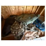 Lot of Assorted Tarps and Fabric Covers Lot of Assorted Tarps and Fabric Covers
