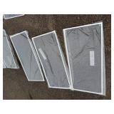 Set of Framed Window Screens with Assorted Sizes Set of Framed Window Screens with Assorted Sizes