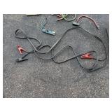 Collection of Jumper Cables, Power Strips, and Extension Cords Collection of Jumper Cables, Power Strips, and Extension Cords