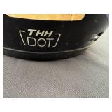 Pair of Full Face Motorcycle Helmets Bell Polaris and THH Large Pair of Full Face Motorcycle Helmets Bell Polaris and THH Large