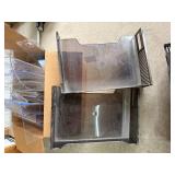 Collection of Office Desk Organizers and Letter Trays Collection of Office Desk Organizers and Letter Trays