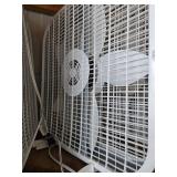 Lot of Box Fans and Circulator Fan Lot of Box Fans and Circulator Fan