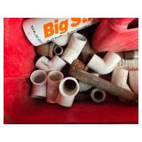 Plumbing Toolbox with Pipe Wrenches, Fittings, Sealant and Supplies Plumbing Toolbox with Pipe Wrenches, Fittings, Sealant and Supplies