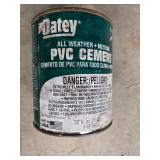 Assorted Plumbing Supplies with Caulk, Sealants, and Tools Assorted Plumbing Supplies with Caulk, Sealants, and Tools