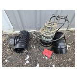 Wayne SPF33 Thermoplastic Submersible Sump Pump with Pipe Fittings Wayne SPF33 Thermoplastic Submersible Sump Pump with Pipe Fittings